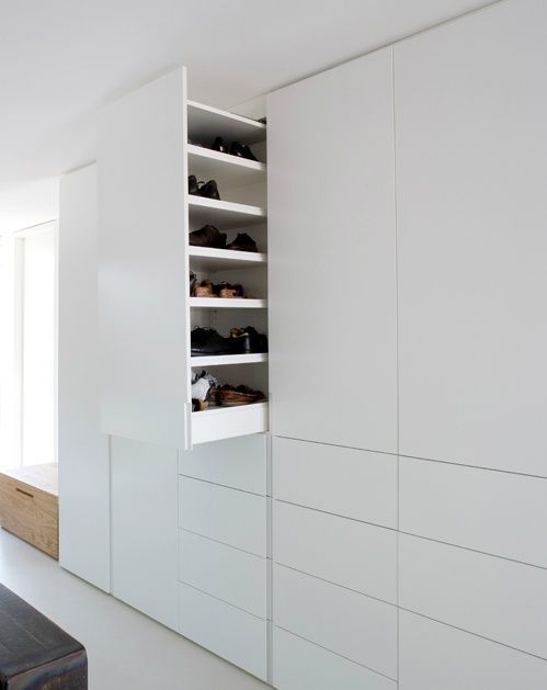 鞋子怎么收纳省空间不用工具,鞋子收纳在家什么地方比较好