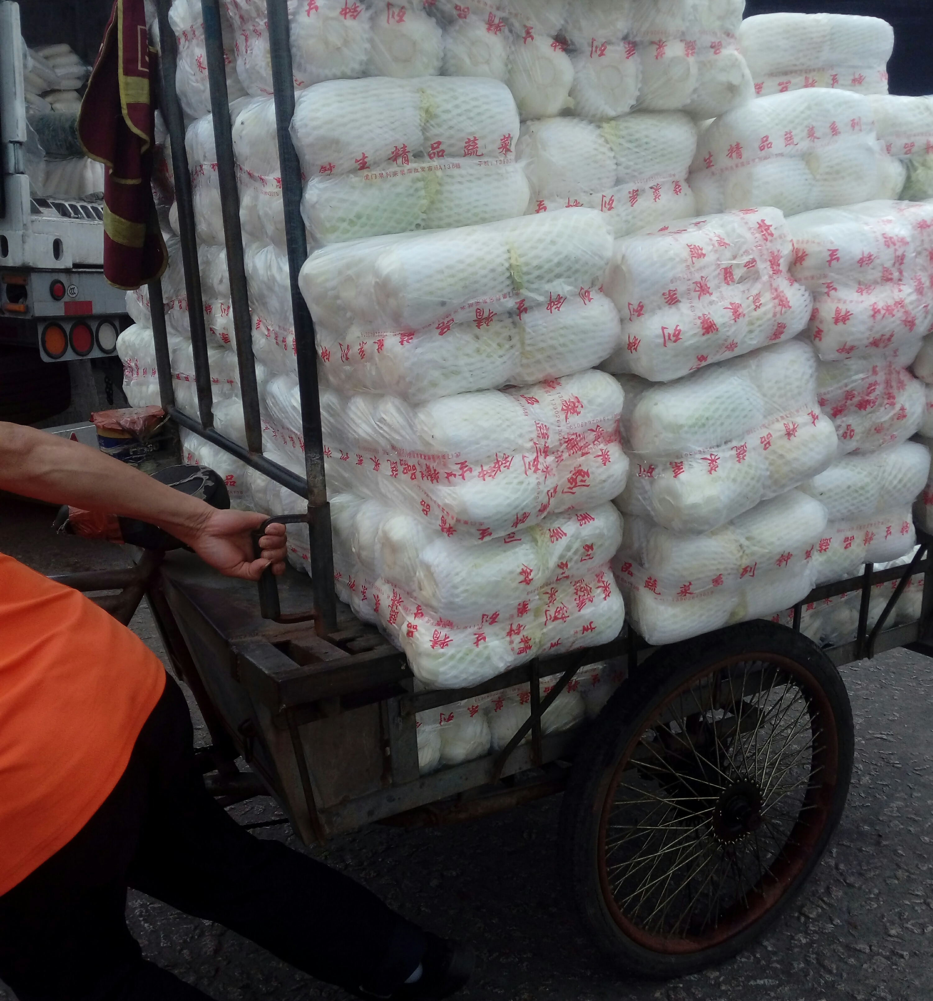 蔬菜批发市场卸货工资,蔬菜批发市场搬运工干什么