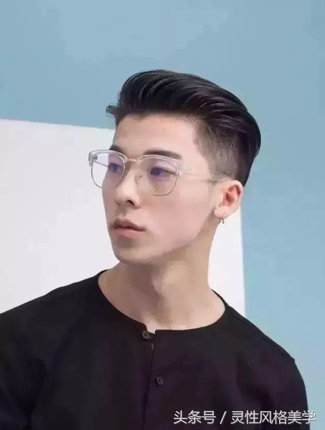 男士发质硬发量多适合什么发型,适合硬发质的男士发型