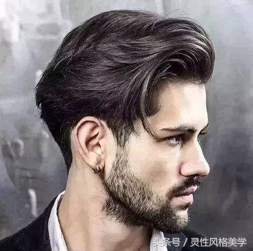 男士发质硬发量多适合什么发型,适合硬发质的男士发型