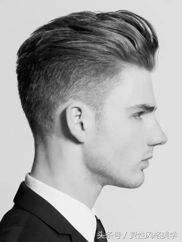 男士发质硬发量多适合什么发型,适合硬发质的男士发型