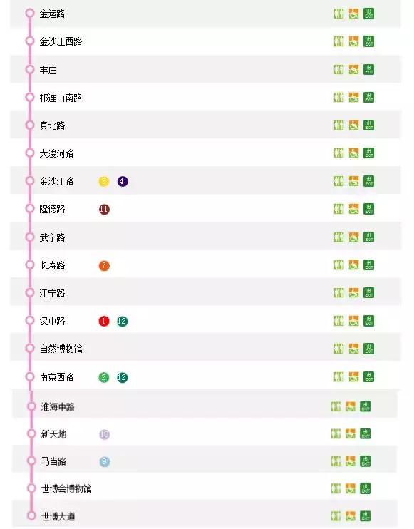 上海地铁最新换乘首末班车时刻表,2023上海地铁末班车时间