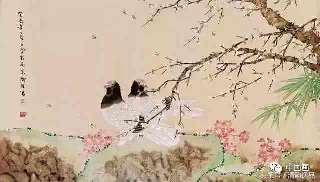 十大写意花鸟画名家,八大花鸟画高清大图