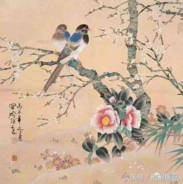 十大写意花鸟画名家,八大花鸟画高清大图