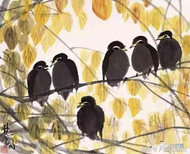 十大写意花鸟画名家,八大花鸟画高清大图