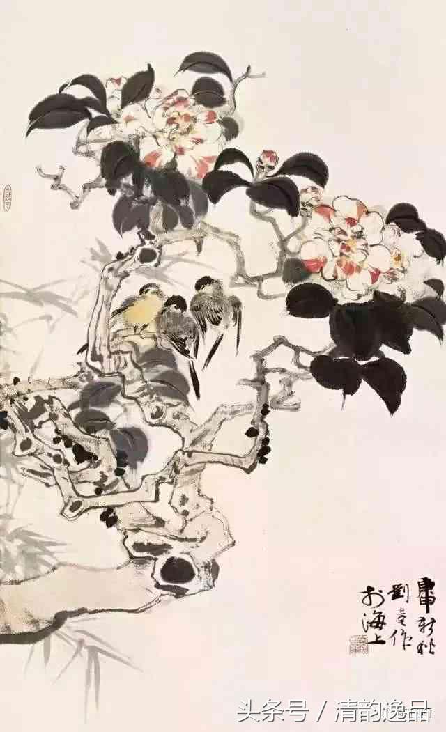十大写意花鸟画名家,八大花鸟画高清大图
