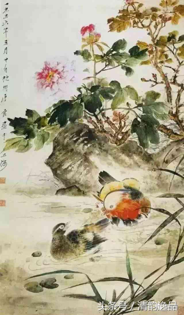 十大写意花鸟画名家,八大花鸟画高清大图