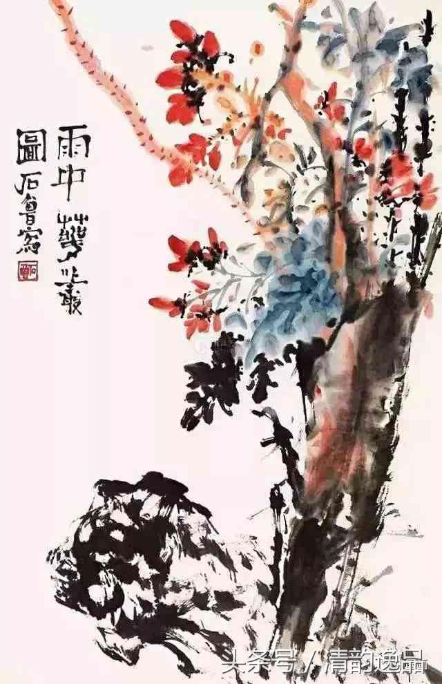 十大写意花鸟画名家,八大花鸟画高清大图