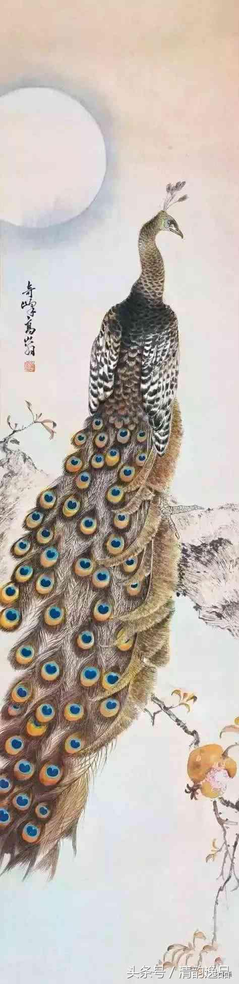 十大写意花鸟画名家,八大花鸟画高清大图