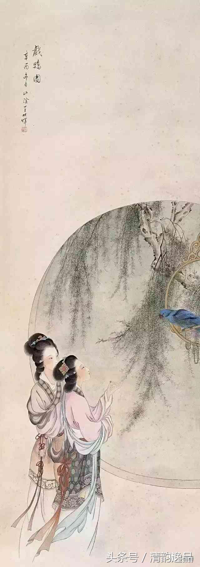 十大写意花鸟画名家,八大花鸟画高清大图
