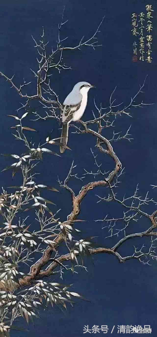 十大写意花鸟画名家,八大花鸟画高清大图