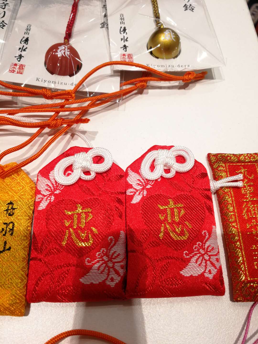 浅草寺御守和清水寺御守,浅草寺清水寺御守