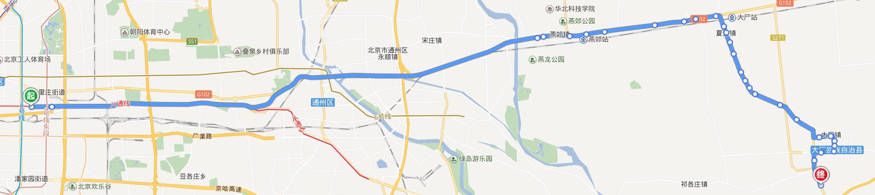 燕郊交通路线图,燕郊进京交通路线