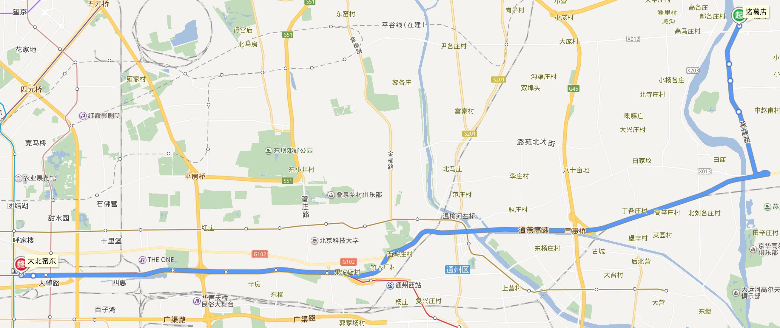 燕郊交通路线图,燕郊进京交通路线