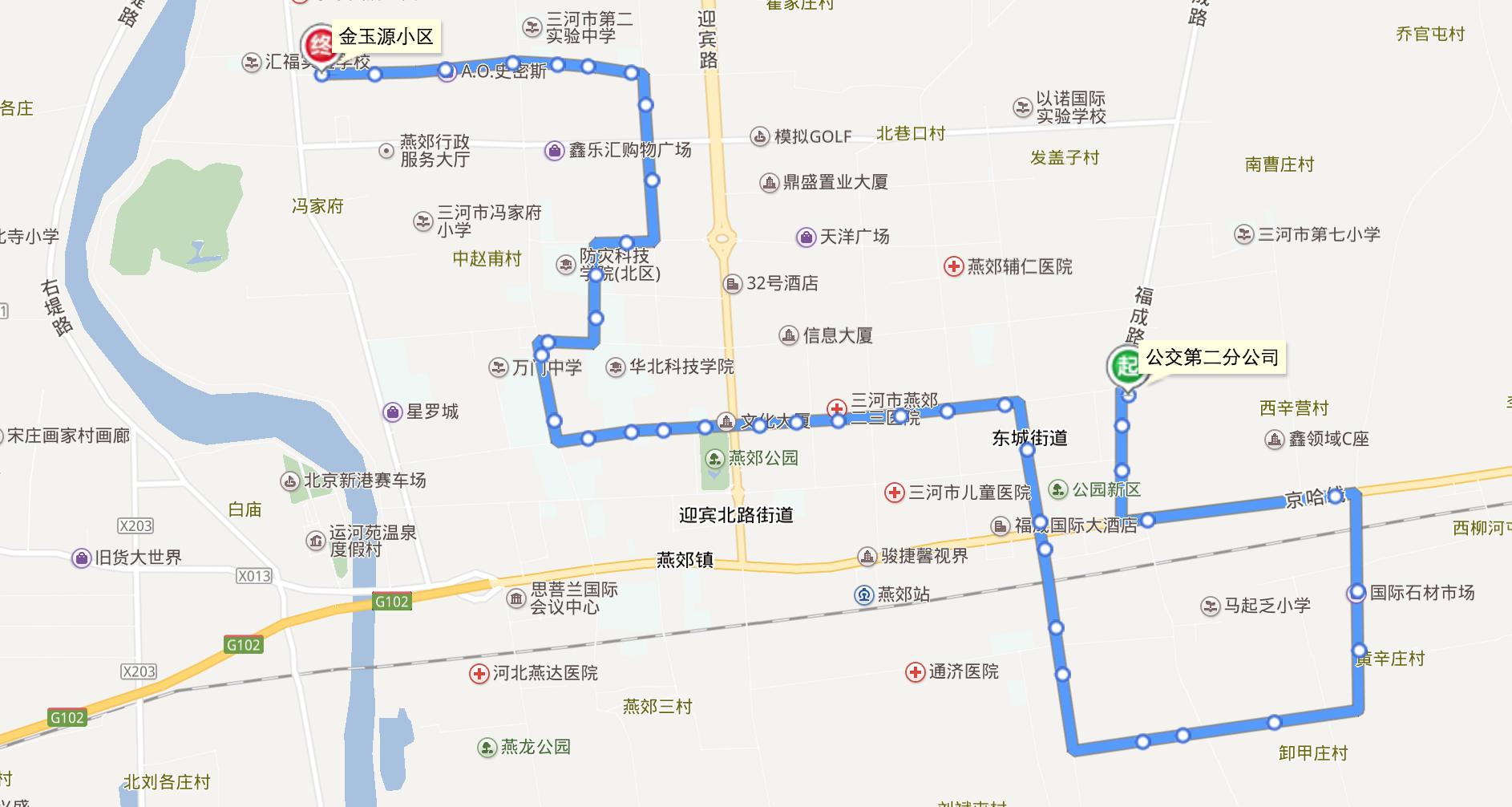 燕郊交通路线图,燕郊进京交通路线