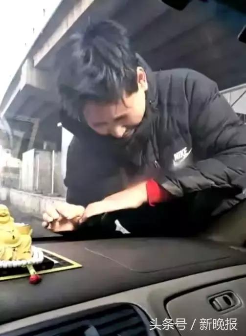 砸车窗玻璃视频后续,碰瓷帝出现了吗