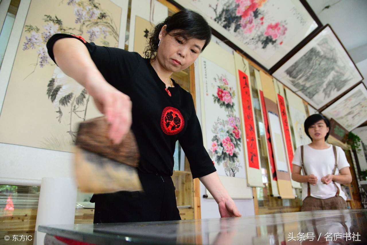 书法简易快速装裱,书法宣纸简单装裱