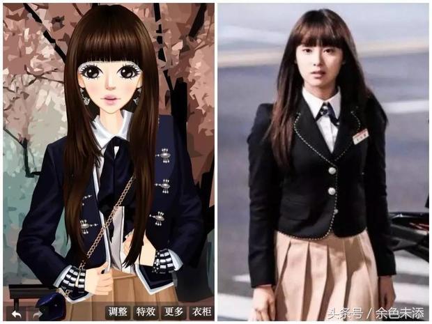 qq秀穿搭同款,qq秀服装搭配