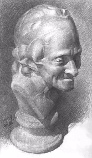 十大顶级素描雕塑,雕塑大师的素描