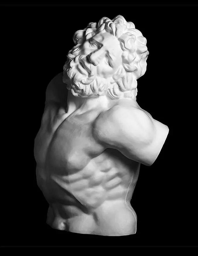 十大顶级素描雕塑,雕塑大师的素描