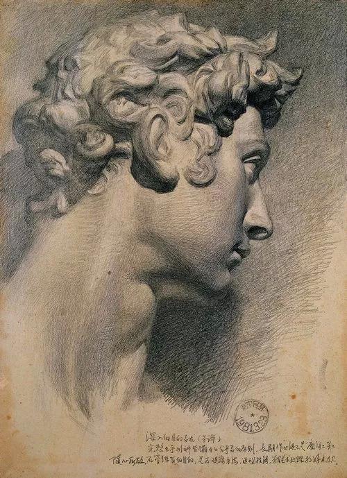 十大顶级素描雕塑,雕塑大师的素描
