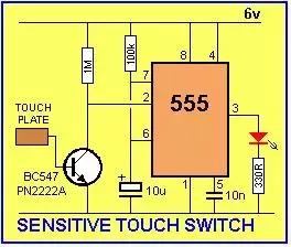 干货40个555定时器实现项目电路图,555定时器分别构成什么电路图