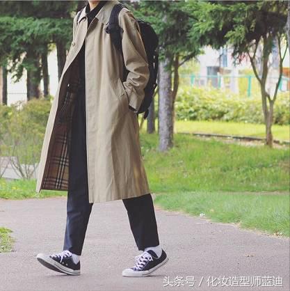 看韩国帅哥穿搭,韩式秋冬穿搭男