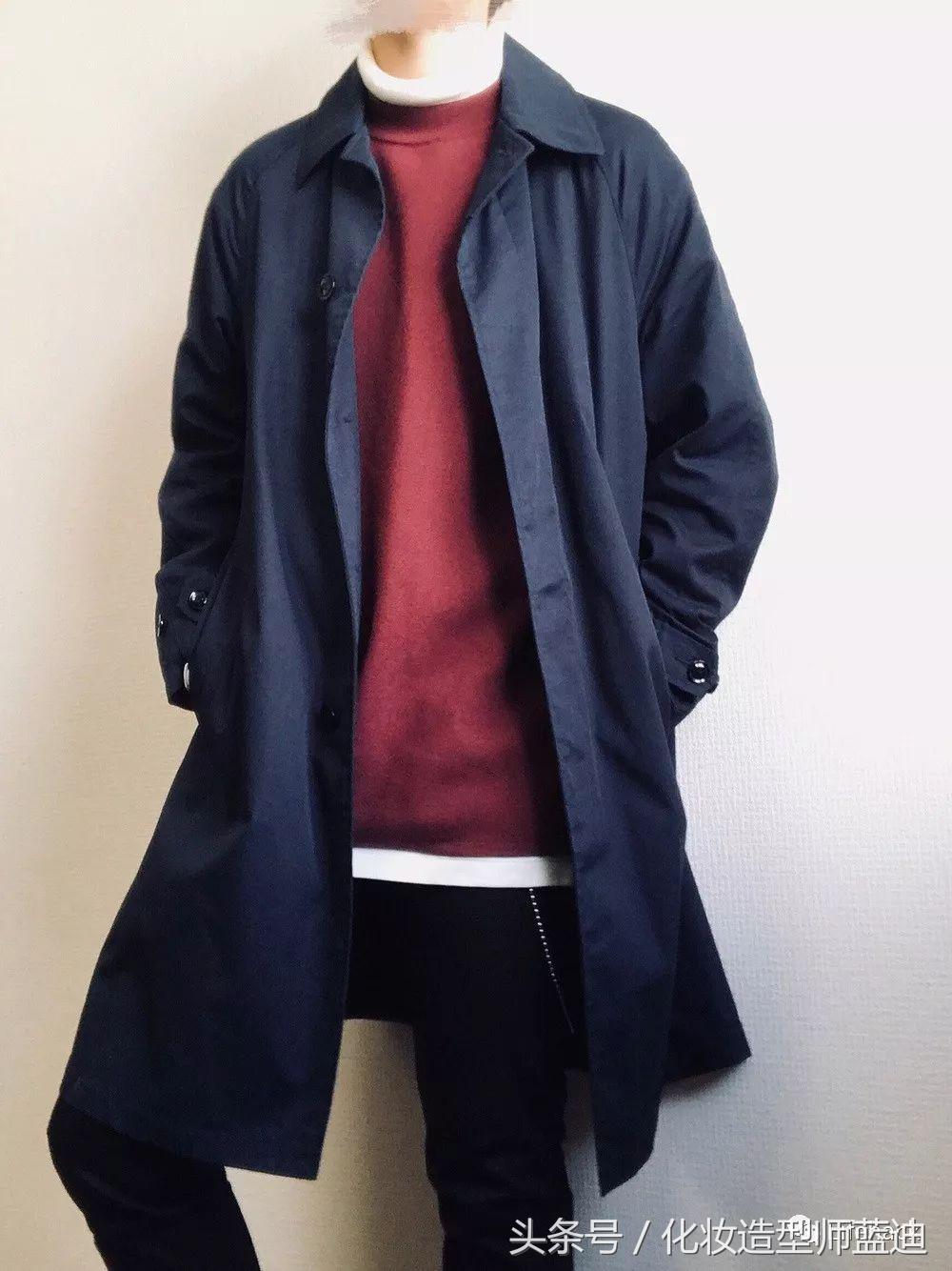 看韩国帅哥穿搭,韩式秋冬穿搭男