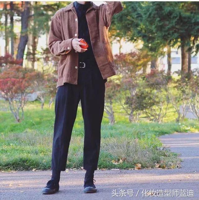看韩国帅哥穿搭,韩式秋冬穿搭男