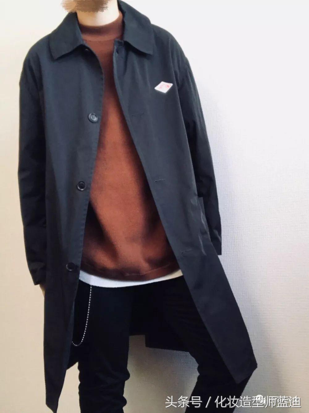 看韩国帅哥穿搭,韩式秋冬穿搭男