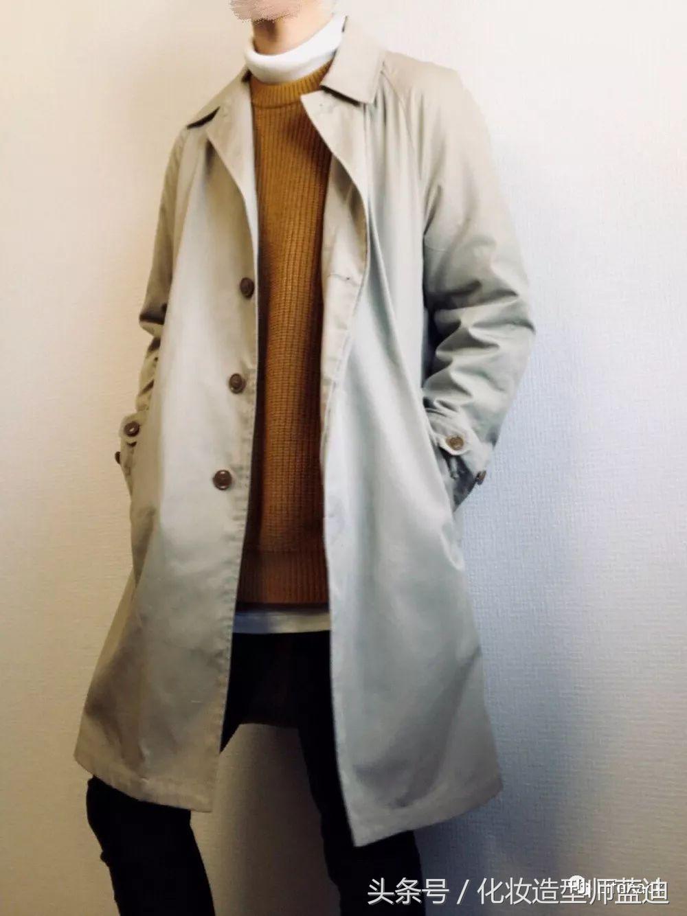 看韩国帅哥穿搭,韩式秋冬穿搭男