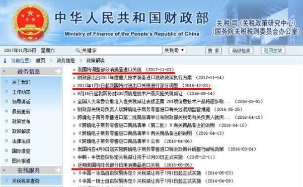 我国下调部分商品进口关税,中国加征进口关税