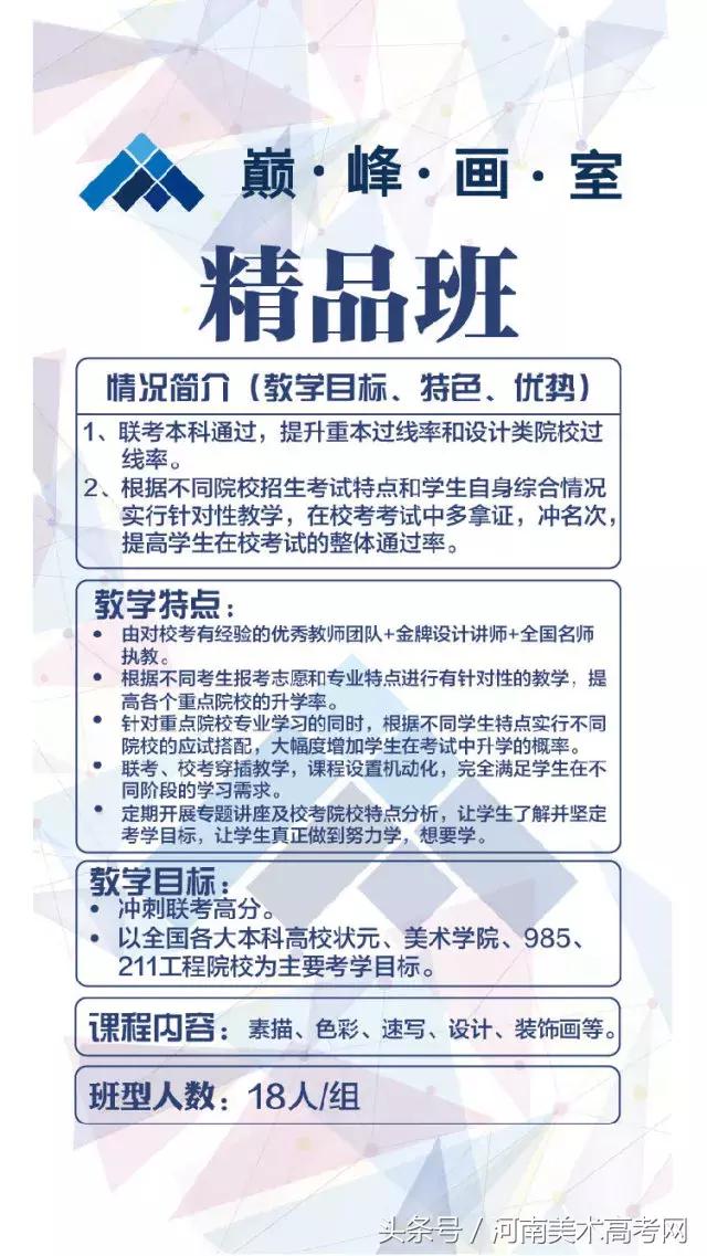 河南高考美术画室培训前十排名,郑州美术培训排名
