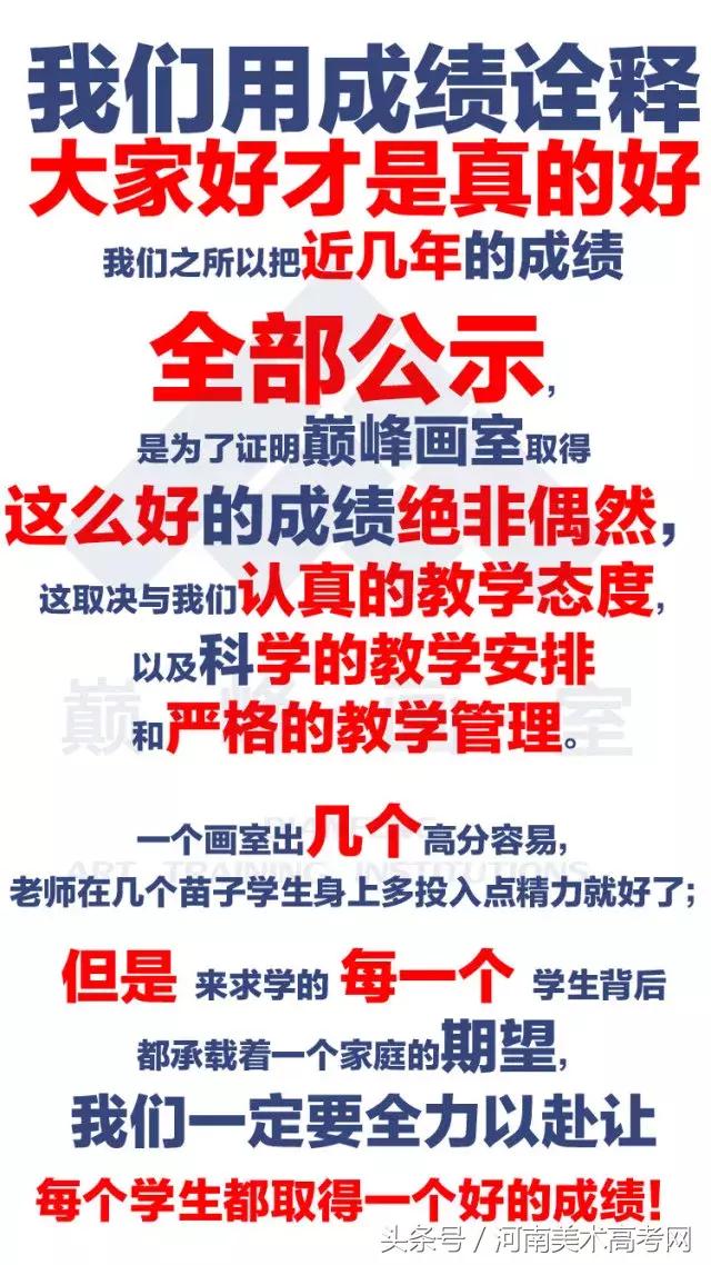 河南高考美术画室培训前十排名,郑州美术培训排名