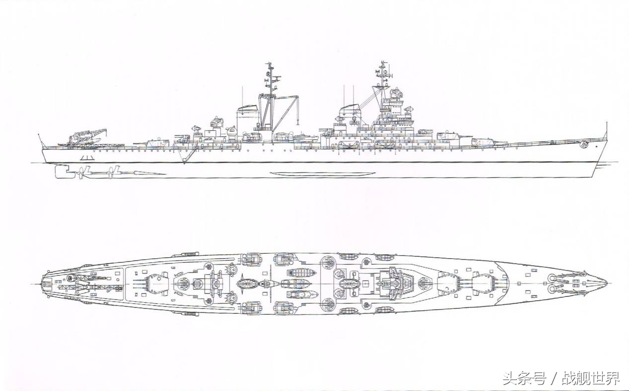 这艘战列舰有多厉害,美国认为的莫斯科号巡洋舰实力