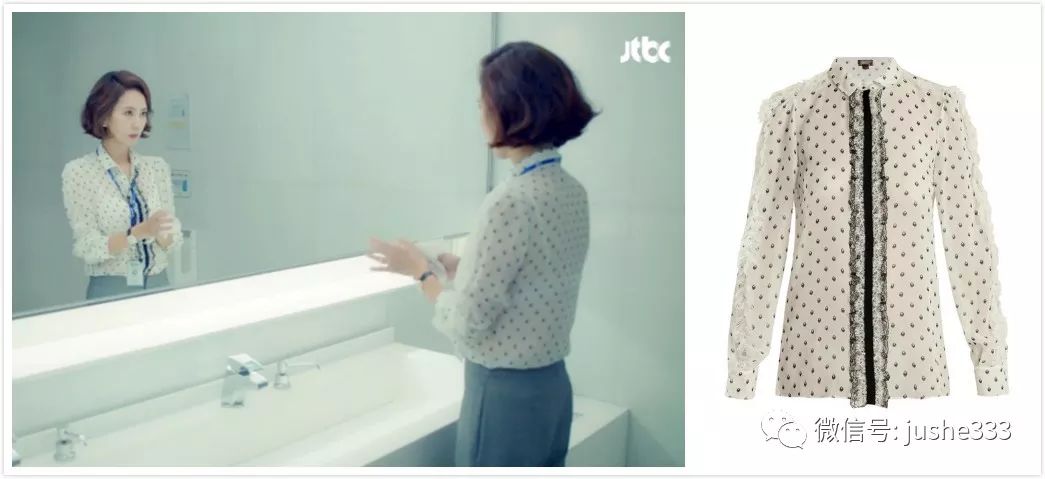 韩剧迷雾金南珠穿的印花连衣裙 (金南珠迷雾tiffany项链)