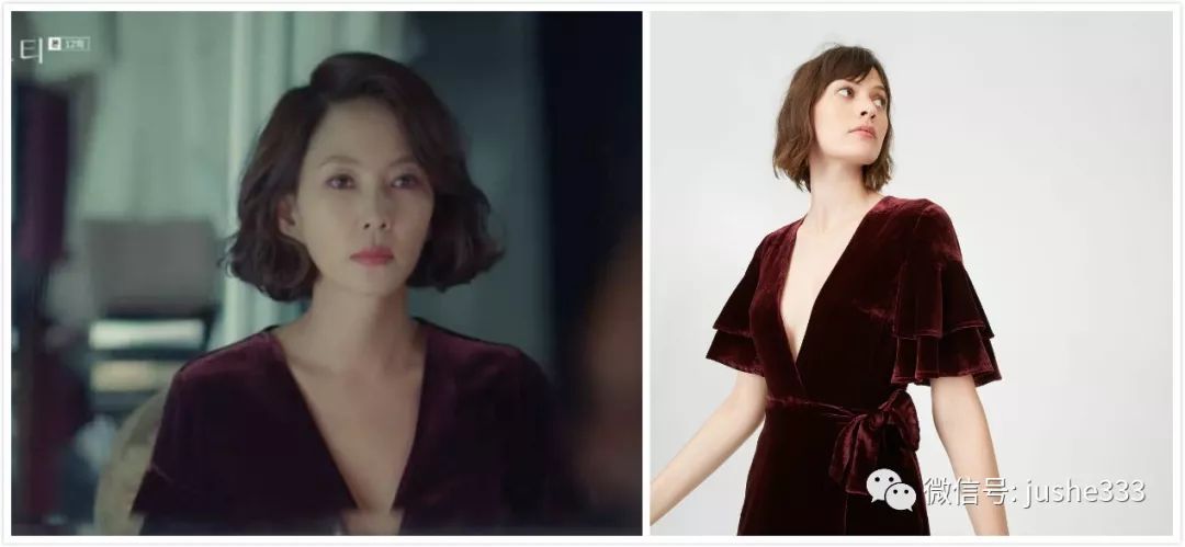 韩剧迷雾金南珠穿的印花连衣裙 (金南珠迷雾tiffany项链)