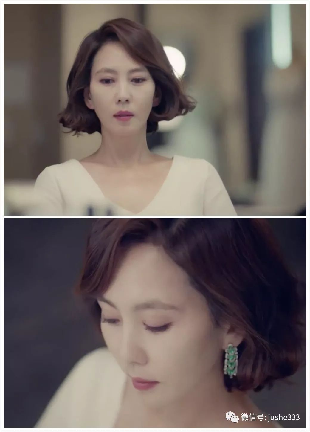 韩剧迷雾金南珠穿的印花连衣裙 (金南珠迷雾tiffany项链)