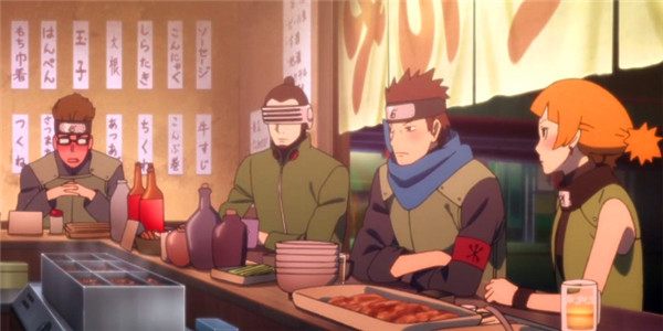 火影忍者日向花火喝醉,火影忍者博人传日向花火和木叶丸