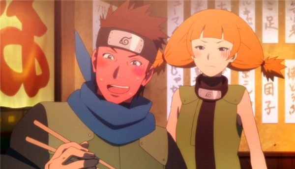 火影忍者日向花火喝醉,火影忍者博人传日向花火和木叶丸