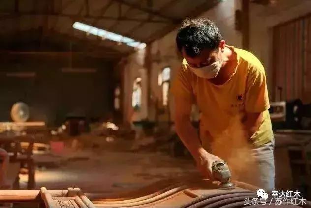 红木家具是如何打磨的呢,红木家具打磨流程有哪些