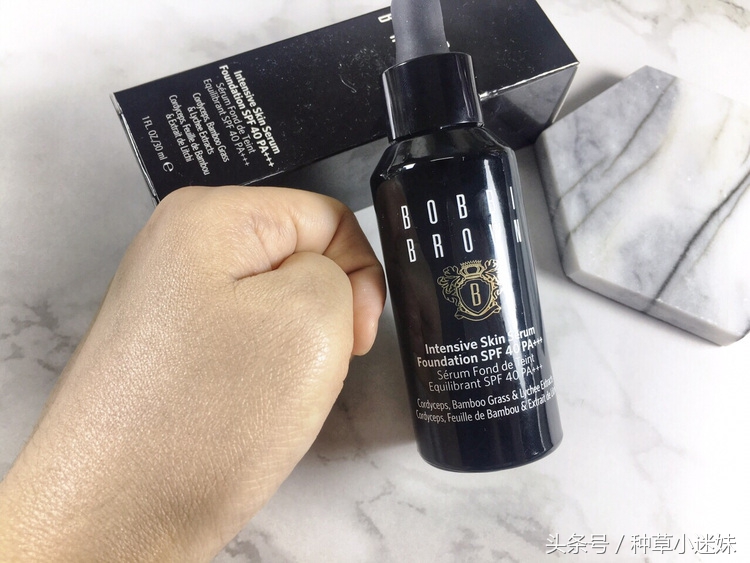bobbibrown密集奢彩精华粉底,bobbibrown清透持妆粉底液测评