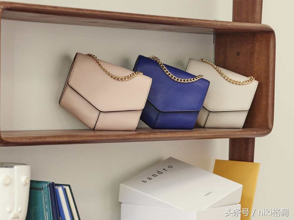 sandro包包,sandro迷你链条包