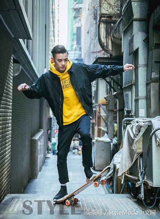 潮男个性独特外套痞帅,潮男时尚潮流外套