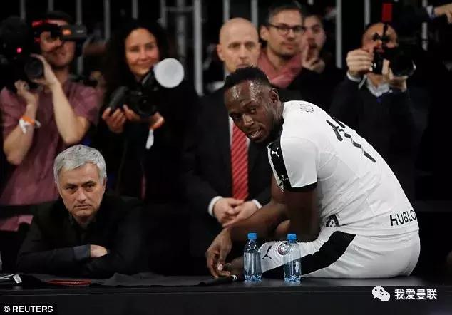 博尔特热身赛梅开2度,博尔特足球比赛集锦