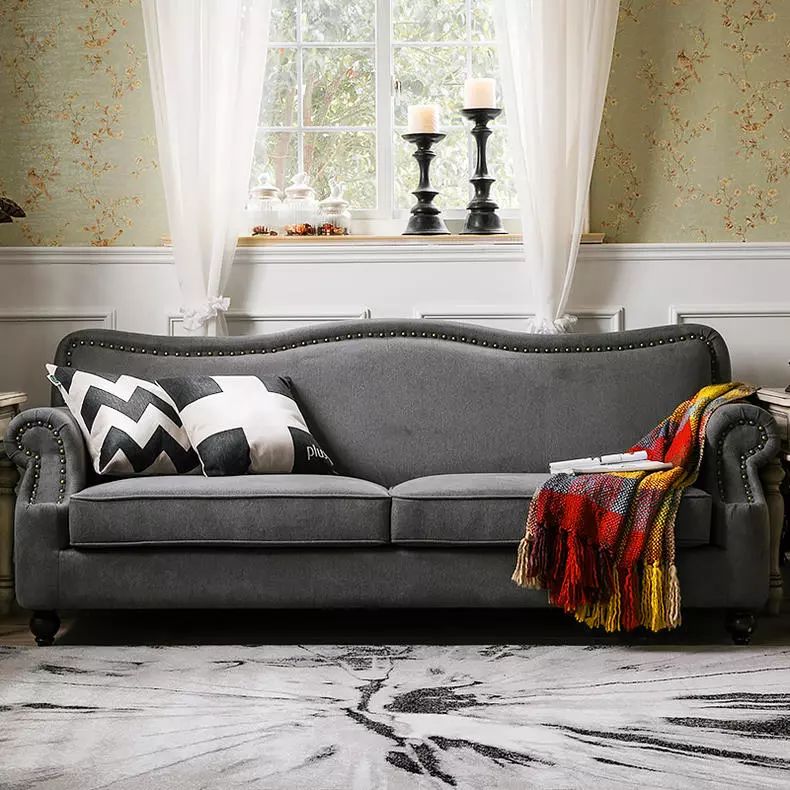 美式沙发如何选色,适合美式的沙发大户型