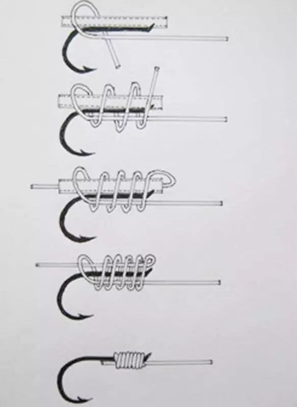 钓鱼人必学的几种鱼钩绑法,钓鱼教程快速实用绑鱼钩的方法