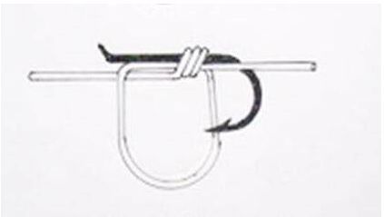 钓鱼人必学的几种鱼钩绑法,钓鱼教程快速实用绑鱼钩的方法