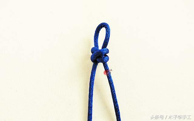 新手简单手链,平结红绳手链编法教程视频大全