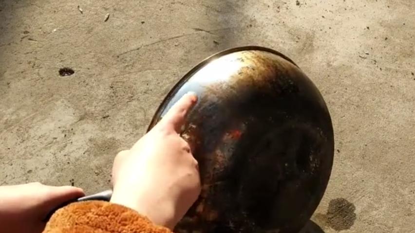 锅生锈钢丝球刷不掉,钢丝球刷不掉的锅底黑垢